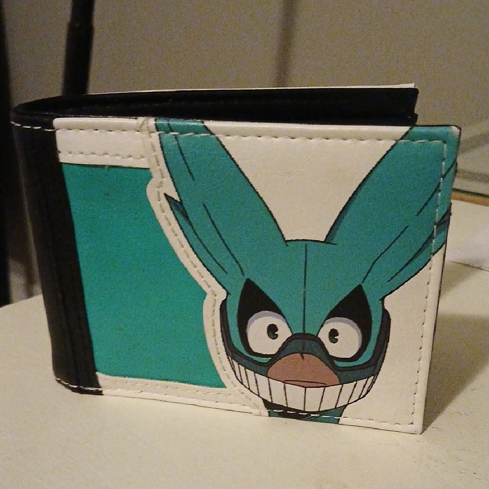 MY HERO ACADEMY, Teal and Black Men's Wallet